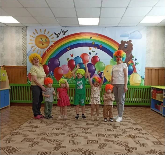 День смеха в дошкольной группе.