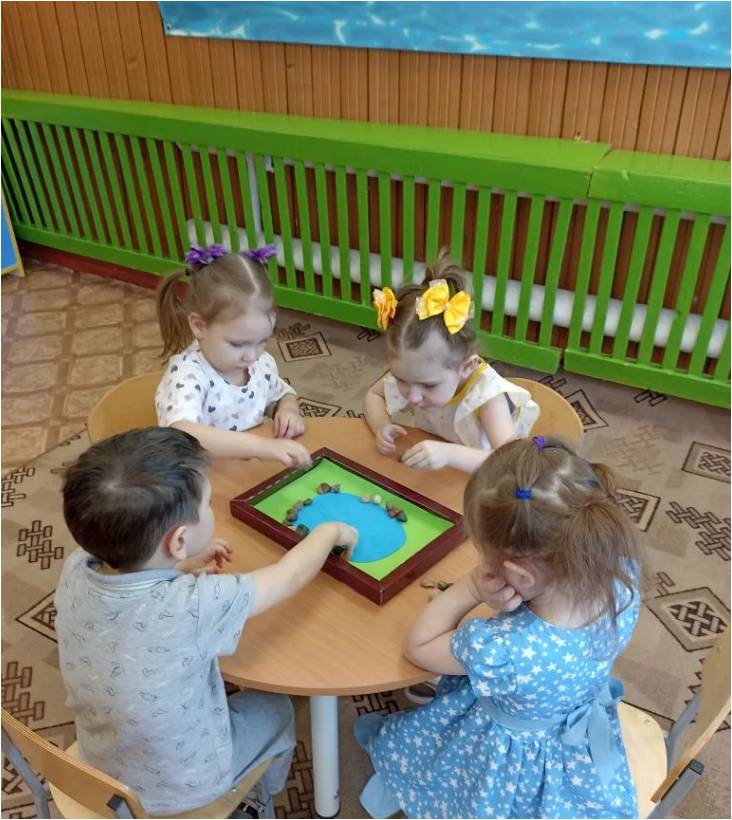 Макет "Уголок природы".